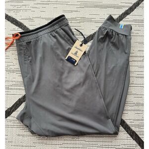 Chubbies The Steel Gray Movementum Jogger Men's XXL Drawstring Pockets NWT Gray